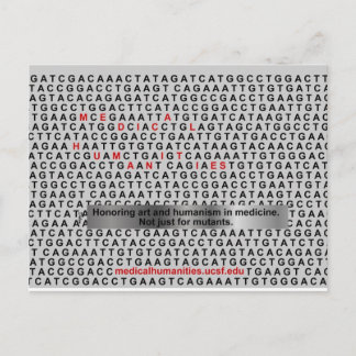 Postal ADN del humanismo médico