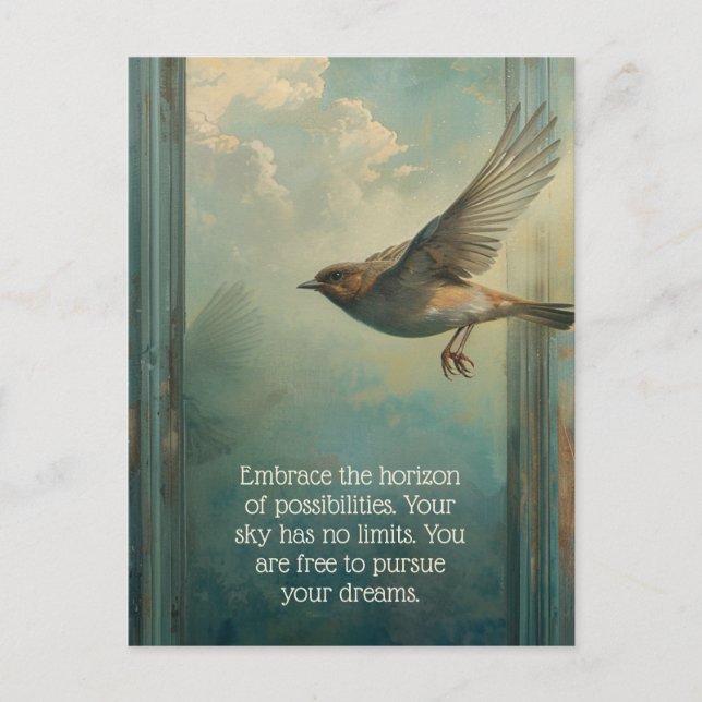 Postal Adoptar las posibilidades (Anverso)