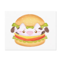 Adorable Cow Hamburger