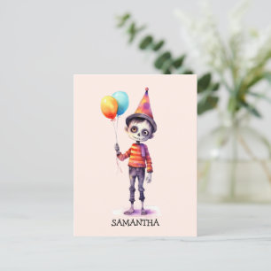 Postal Adorable Kid Zombie - Cute Halloween (4)