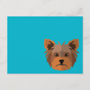 Postal Adorable Personalizado Yorkshire Terrier, Yorkie