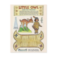 Adorable Réplica de arte nativo americano indio 