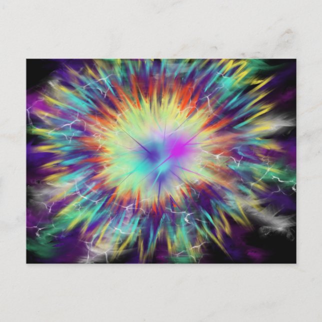 Postal Adoración Art Rosa Aqua Amarillo Azul 20 Oct 17 ES (Anverso)