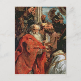 Postal Adoración del Magi, 1624