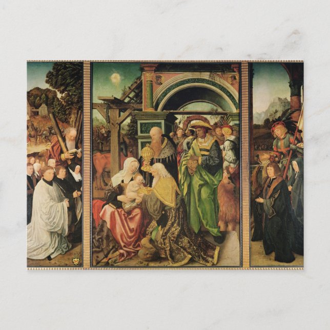Postal Adoración del Magi 2 (Anverso)