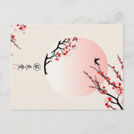 Postal Adorando la elegancia japonesa