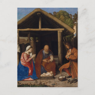 Postal Adorando Pastores