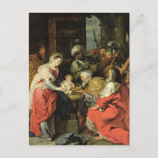 Postal Adoration of the Magi, 1626-29 (Anverso)