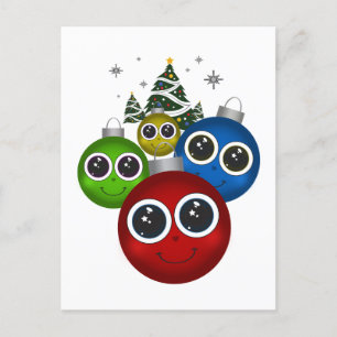 Postal Adornos de Navidad
