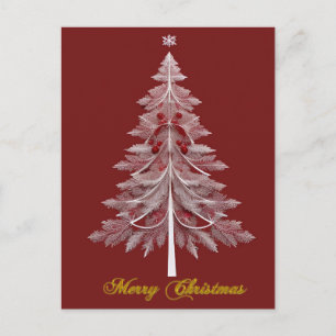Postal ✨ Adornos Elegantes para Árbol de Navidad Festivos
