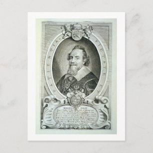 Postal Adriaen Pauw (1585-1653) de "Portraits des Homme"