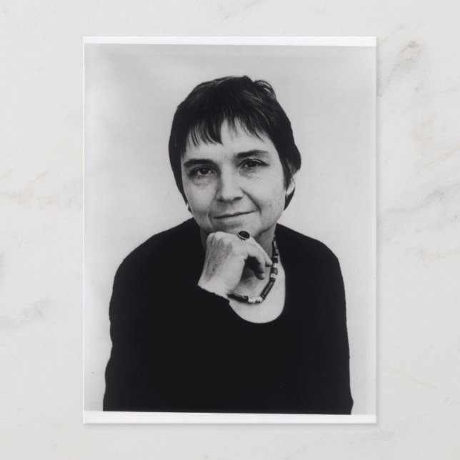 Postal Adrienne Cecile Rich, años 70 (Anverso)