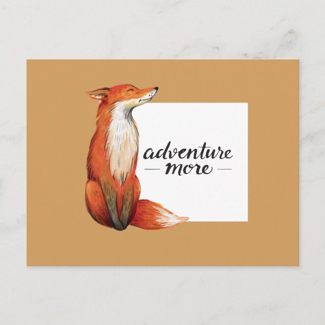 Postal adventure more fox (Anverso)