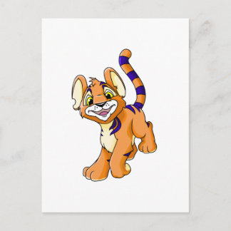 Postal Adventurous naranja Kougra