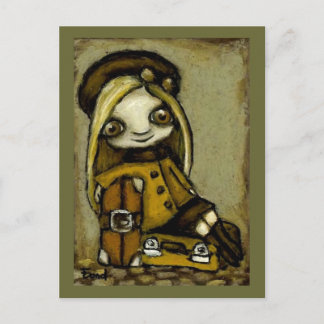 Postal Adventurous Wendy - compañero de viaje