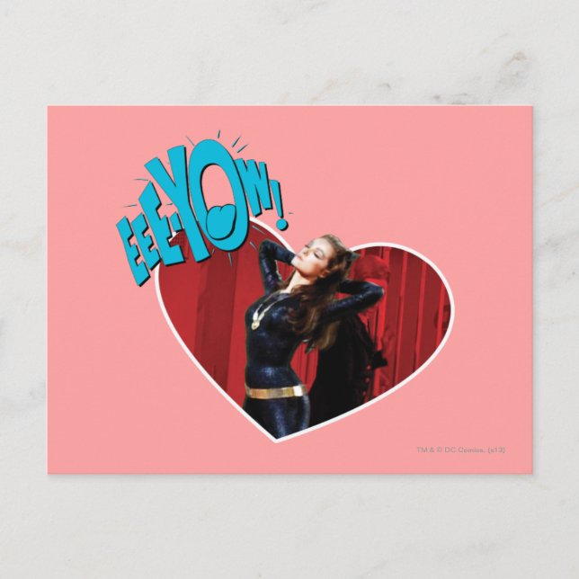 Postal ¡AEE-YOW! Cazadora (Anverso)