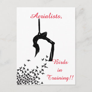 Postal Aerialistas de Trapeze Swing
