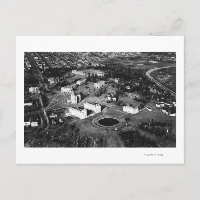 Postal Aeródromo de Campus de la Universidad de WA en Sea (Anverso)