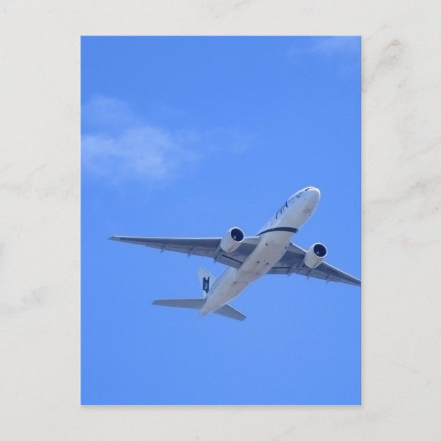 Postal Aerolínea comercial (Anverso)