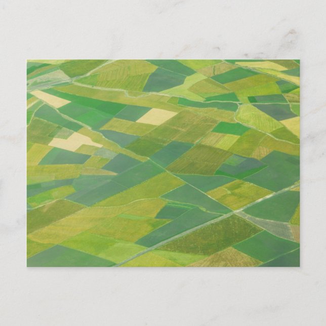 Postal Aerolíneas De Tierras Agrícolas En Etiopía (Anverso)