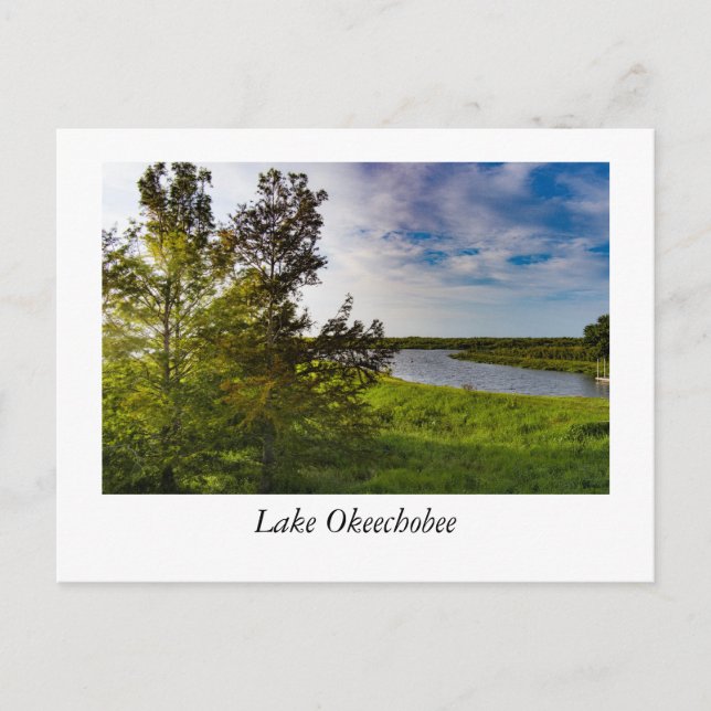 Postal Aerolíneas del lago Okeechobee (Anverso)