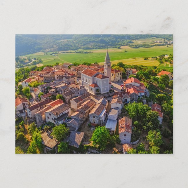 Postal Aeronave Beram Istria (Anverso)