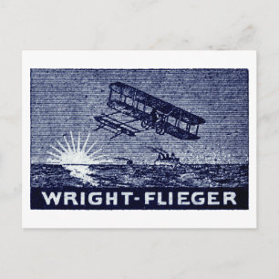 Postal Aeronave Wright Brothers 1909