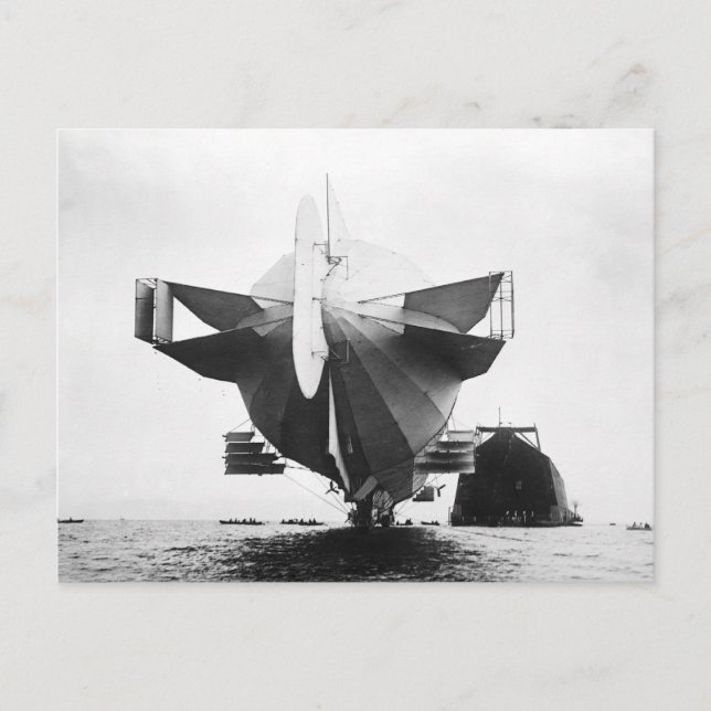 Postal Aeronave Zeppelin 1908 (Anverso)