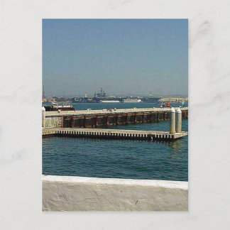 Postal Aeronaves de la Aldea Portuaria Carriles Pier Wate