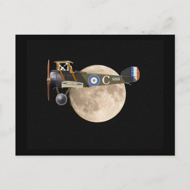 POSTAL AERONAVES DE LA PRIMERA GUERRA MUNDIAL (Anverso)