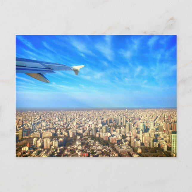 Postal Aeropuerto de la ciudad - Jorge Newbery AEP (Anverso)