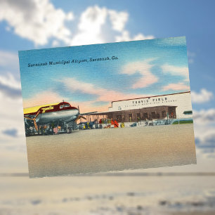 Postal Aeropuerto Municipal de Savannah - Travis Field Hi