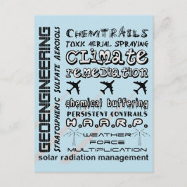 Postal Aerosoles tóxicos de ingeniería geográfica