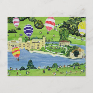 Postal Aerostación en Leeds Castle