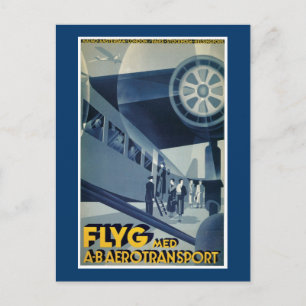 Postal Aerotransporte Flyg Med A-B