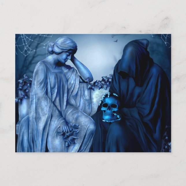 Postal Aeternum Vale Postcard (Anverso)