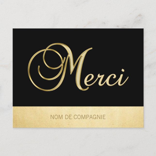 Postal Afecciones MERCI Remercitivas O LOGO Noir Vec (Anverso)