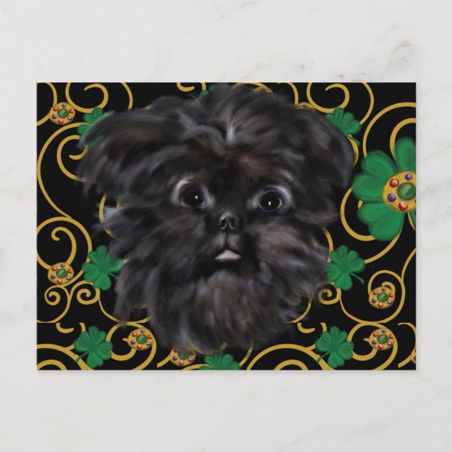 Postal Affenpinscher (Anverso)