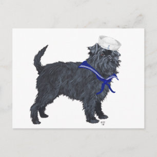 Postal Affenpinscher Marinero