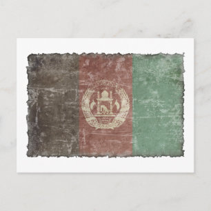 Postal Afganistán vintage