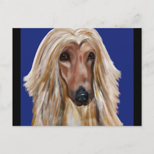 POSTAL AFGHAN HOUND