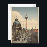 Postal Afiche de Berlín vintage<br><div class="desc">Afiche de Berlín vintage</div>