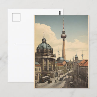Postal Afiche de Berlín vintage