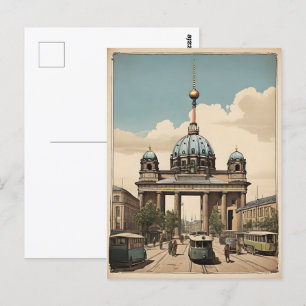Postal Afiche de Berlín vintage