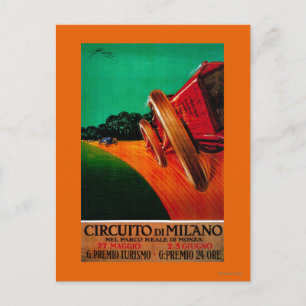 Postal Afiche de cosecha de Milano Circuito DiMilanoEurop