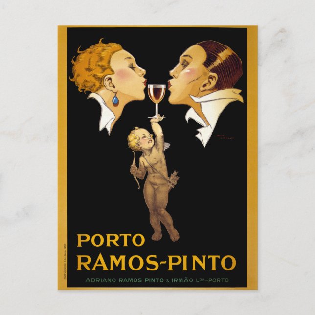 Postal Afiche de época francés restaurado (Anverso)
