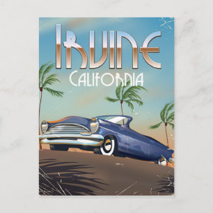 Postal Afiche de Irvine California Travel