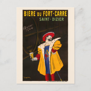 Postal Afiche de la época Bière du Fort-Carré 1907