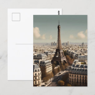 Postal Afiche de París