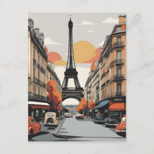 Postal Afiche de París